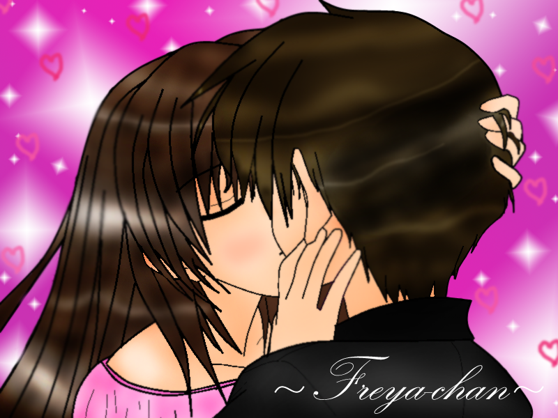 Anime couple kissing- 4 Vince by Chobits379 on DeviantArt