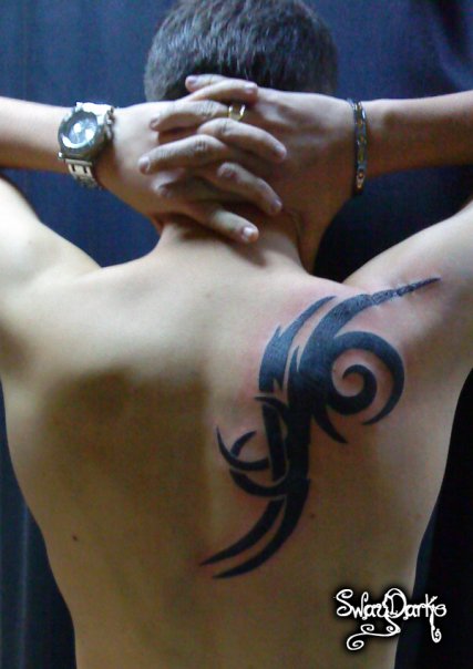 Shoulder Tribal Tattoo