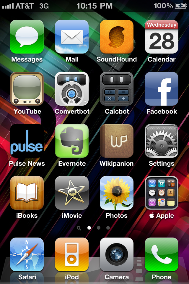 iPhone 4 Screenshot by awal1190 on deviantART
