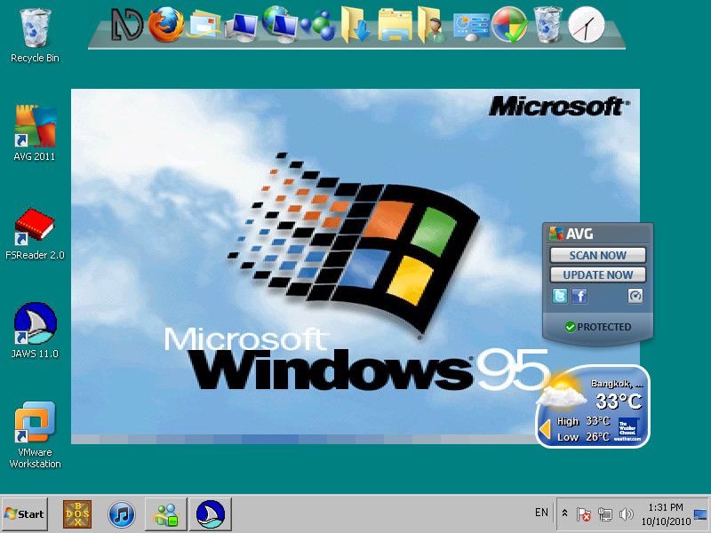 Windows 95 Theme for Windows 7