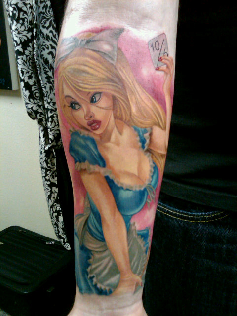 Beyond Wonderland Alice Tattoo by TheRebel84 on deviantART