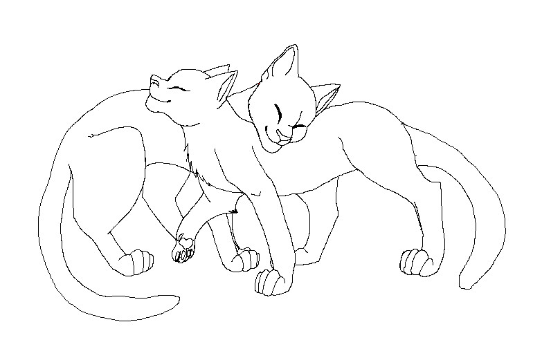 warrior cats coloring pages love - photo #30