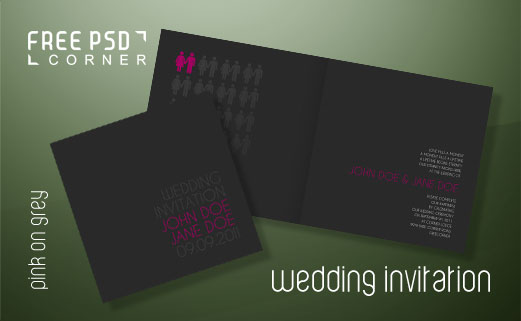 Wedding Invitation PSD