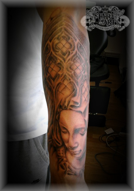 Religious sleeve by