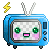 Retro TV Icon by Mini-Umbrella