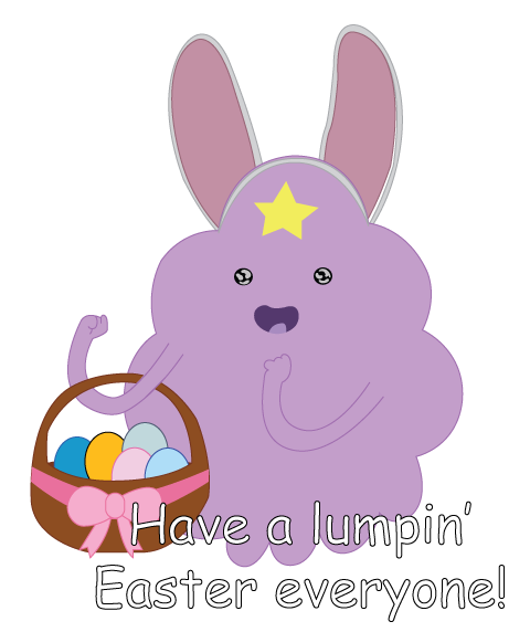 Have a Lumpin' Easter by royalazurestone