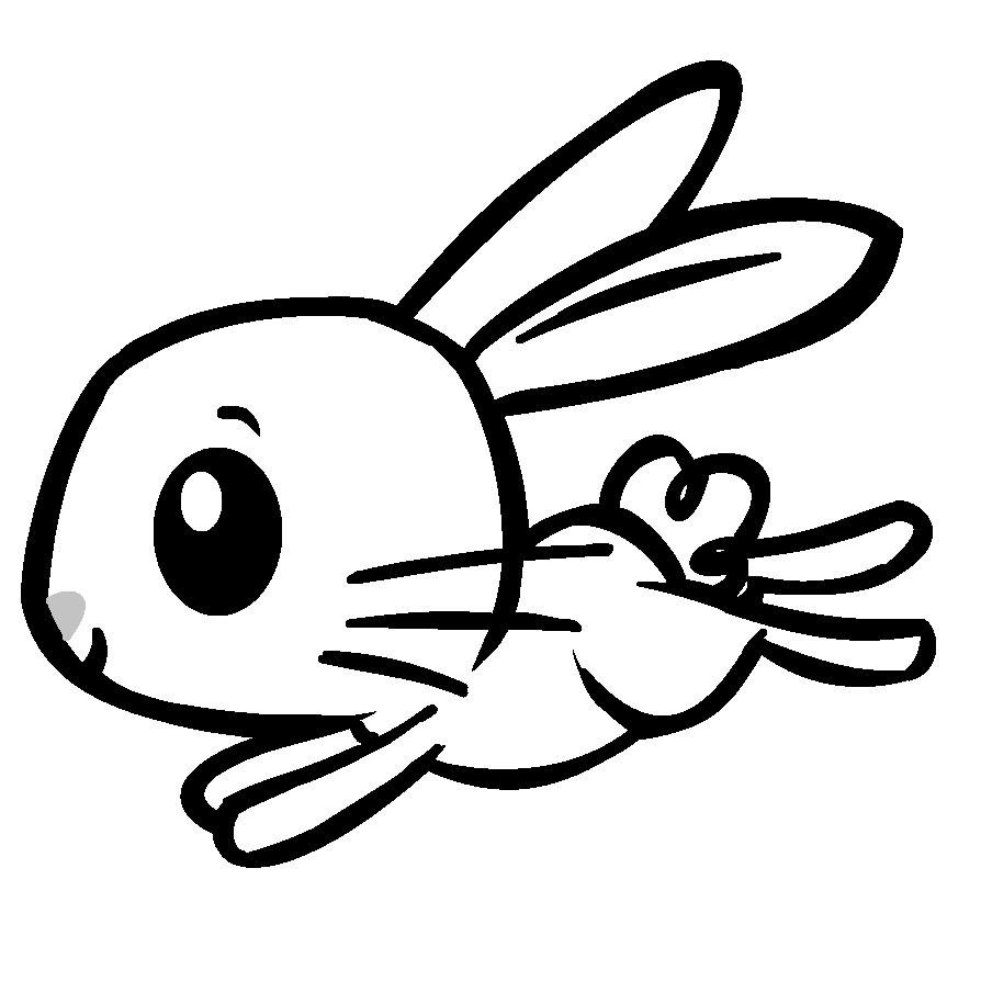 rabbit go home coloring pages - photo #37