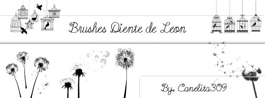 Brushes Diente de Leon By Canelita309 by SriitaDeWatt