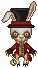 Free Use- The White Rabbit by gutterface