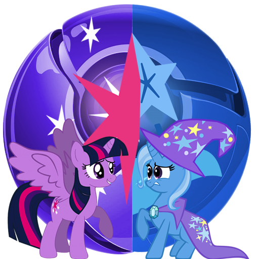 princess_twilight_sparkle__vs_trixie__by_flutterflyraptor-d5lao4l.png