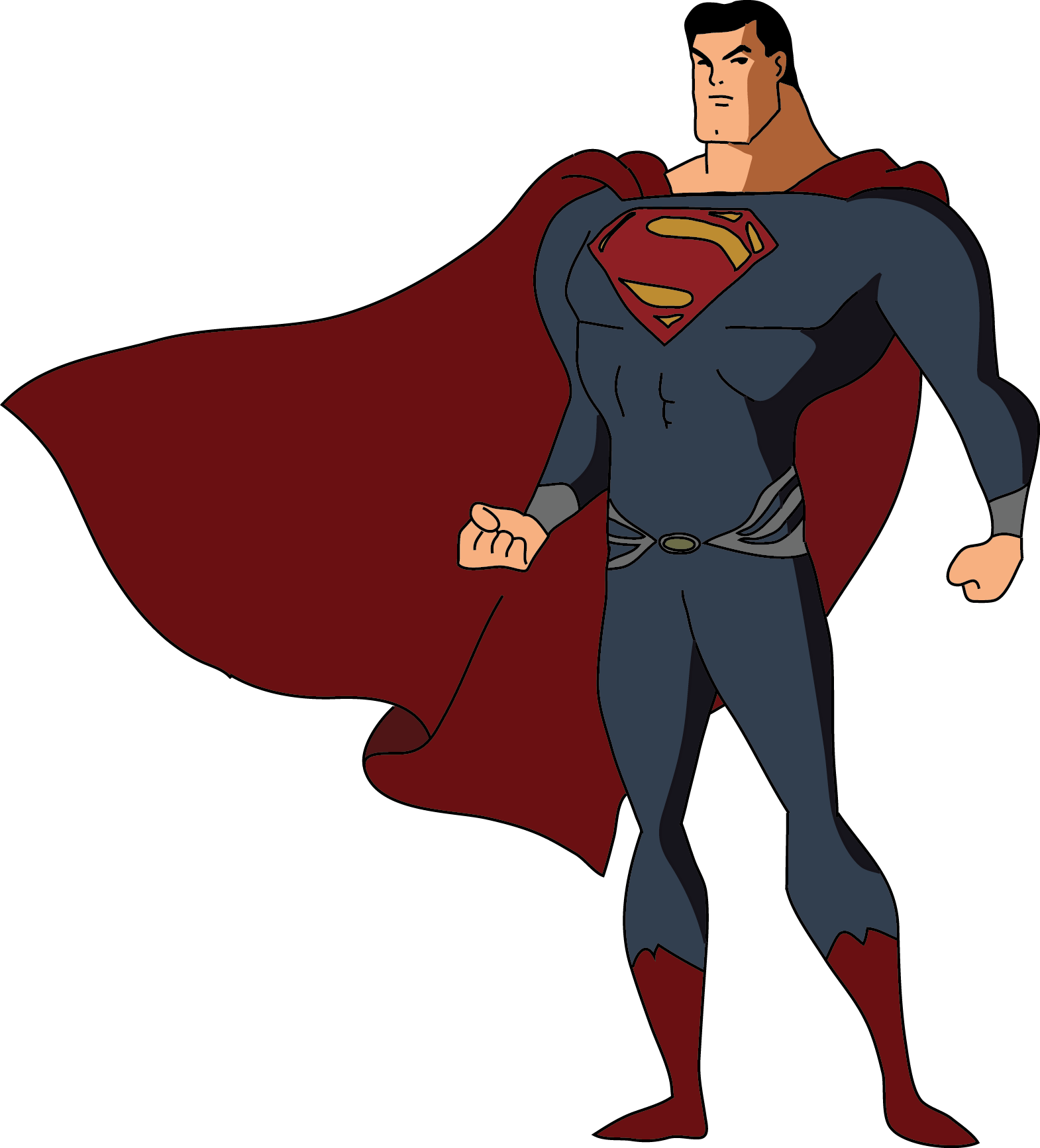 animated superman clipart - photo #34