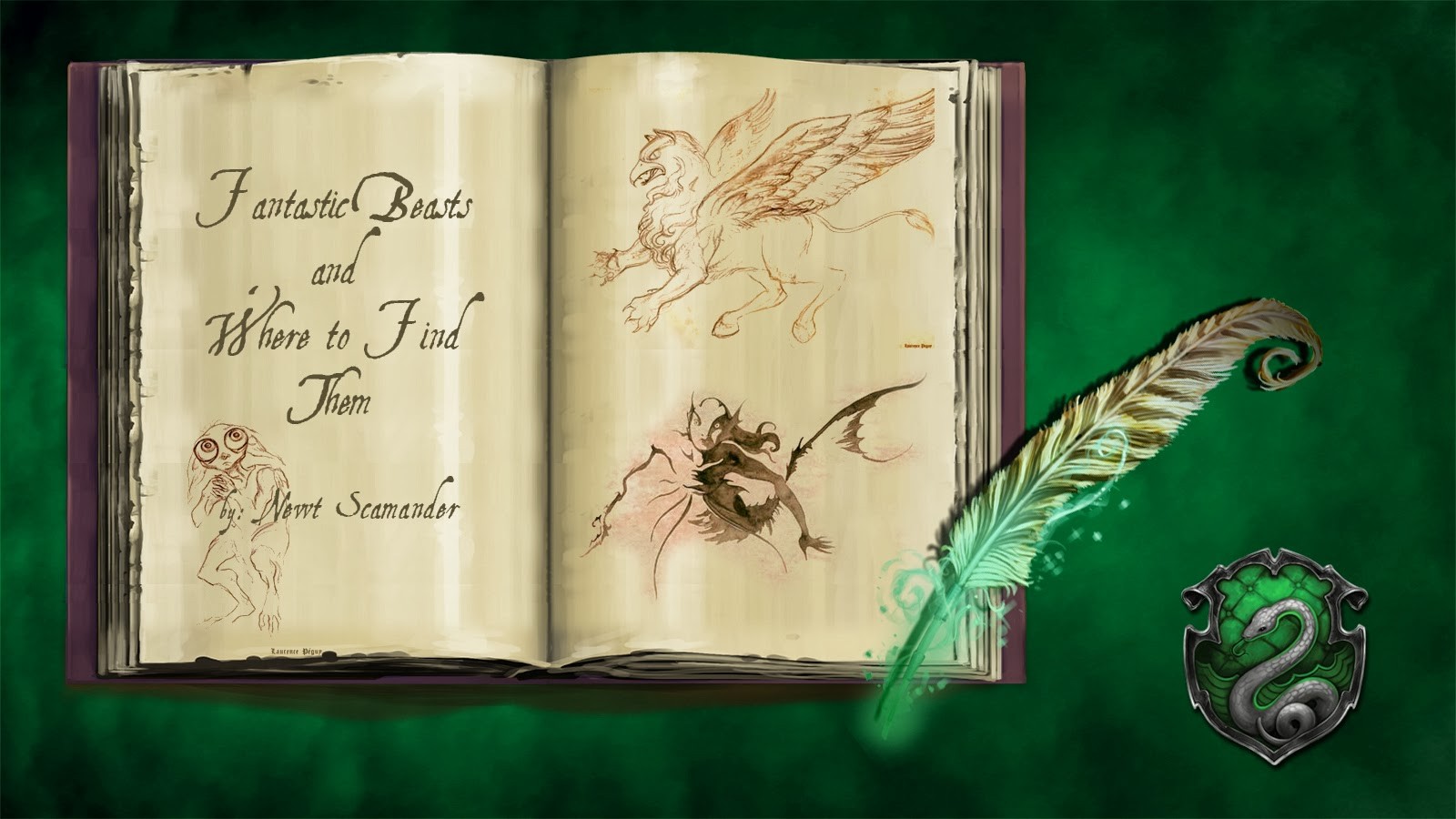 Pottermore BG: Fantastic Beasts (Slytherin) by xxtayce on ...