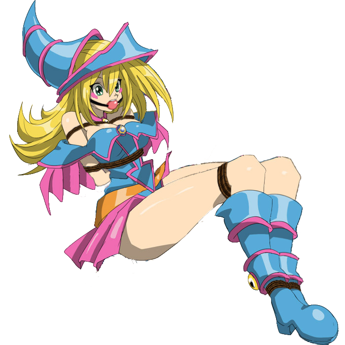 Black Magician Girl Tied Up & Gagged by songokussjsannin8000