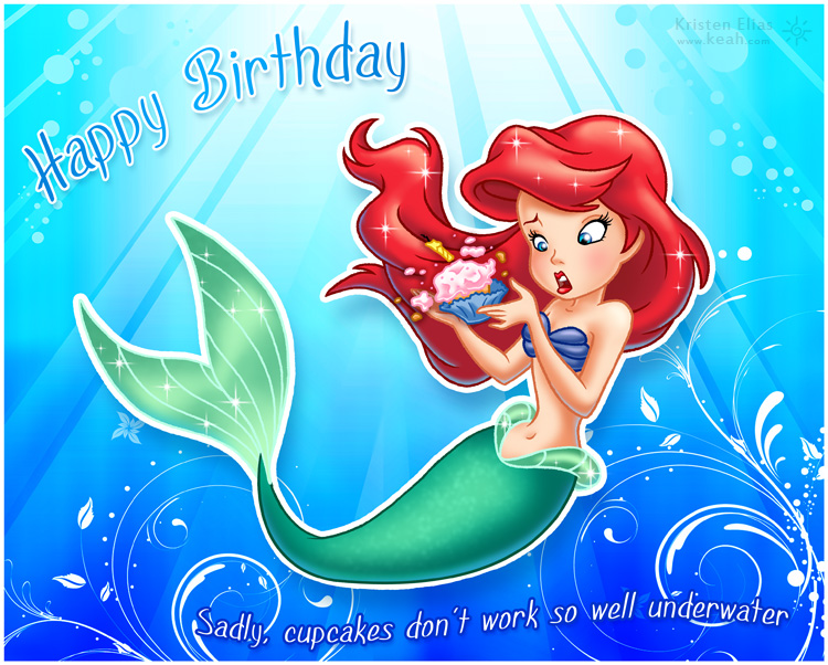 birthday quotes happy little mermaid Quotes. Mermaid Birthday QuotesGram