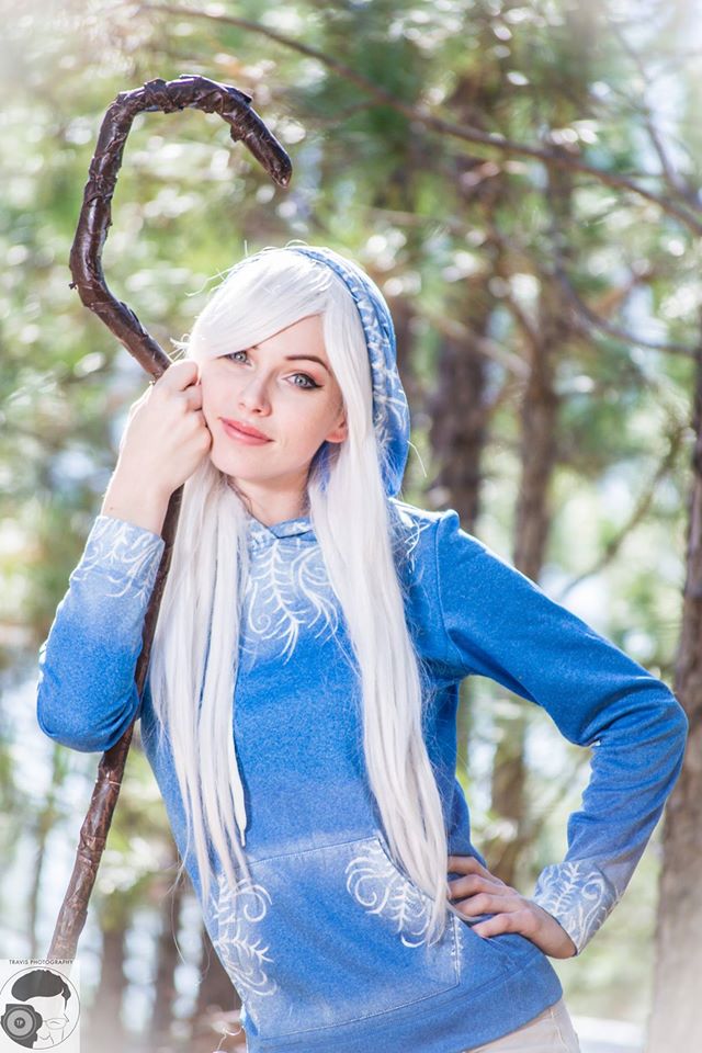 Jack frost and elsa cosplay