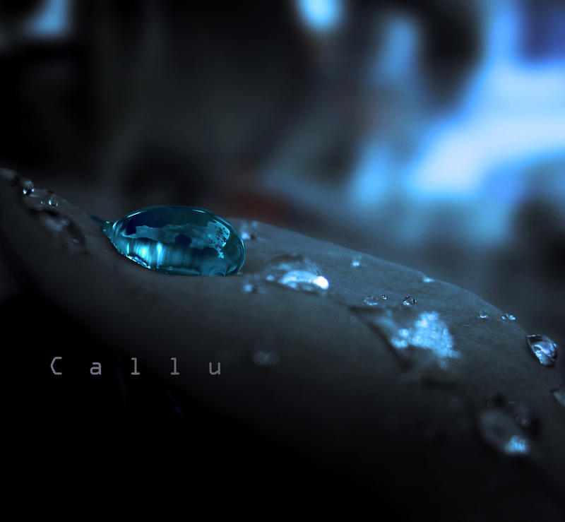 Soft Blue I by Callu