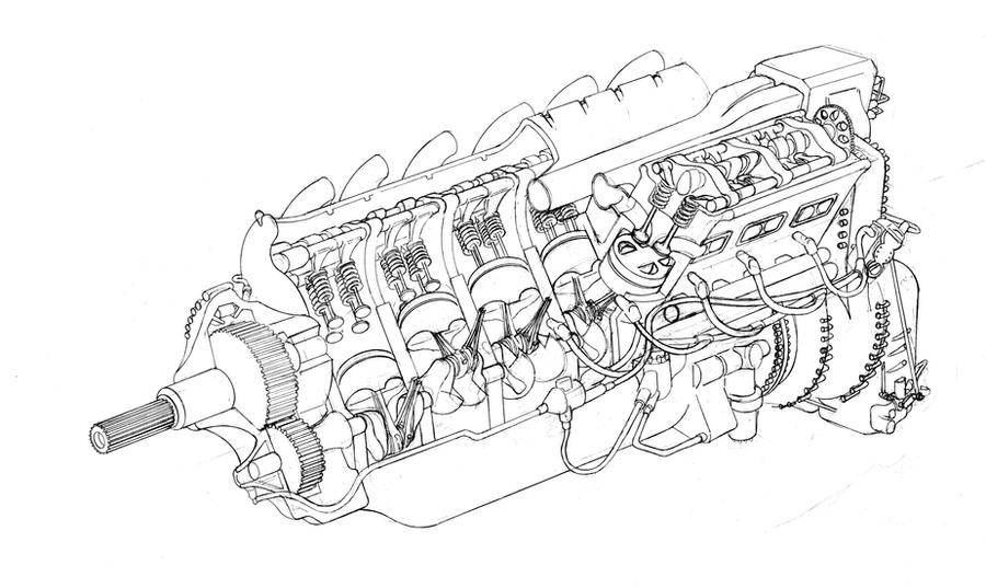 Rolls Royce Merlin by hod05 on deviantART