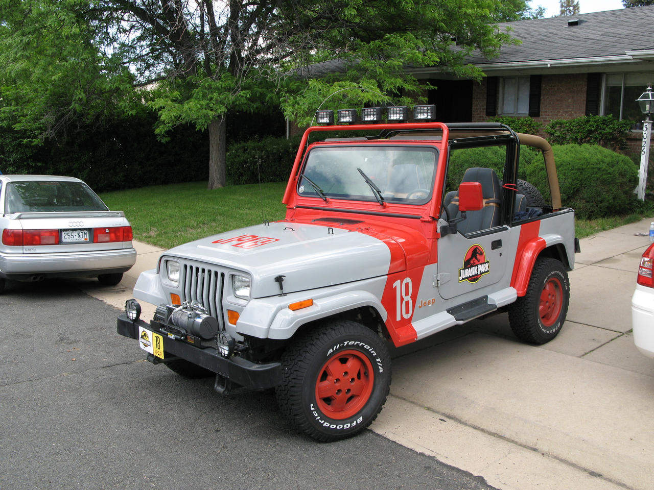 Jurassic park jeep wrangler #1
