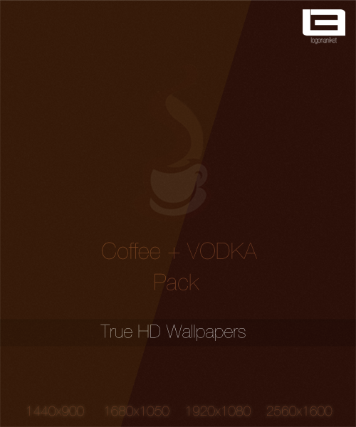 vodka wallpaper. Coffee + Vodka Wallpaper Pack