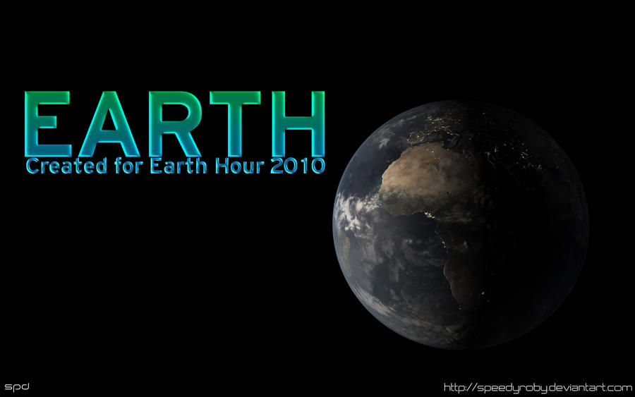 wallpaper earth hour. EARTH HOUR – Wallpaper