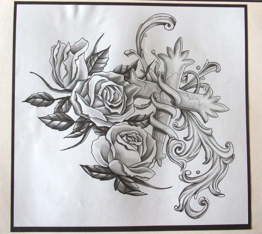 Rose Sleeve Tattoo Designs