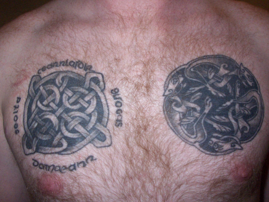 Celtic chest tattoos by Tankerfountaine on deviantART