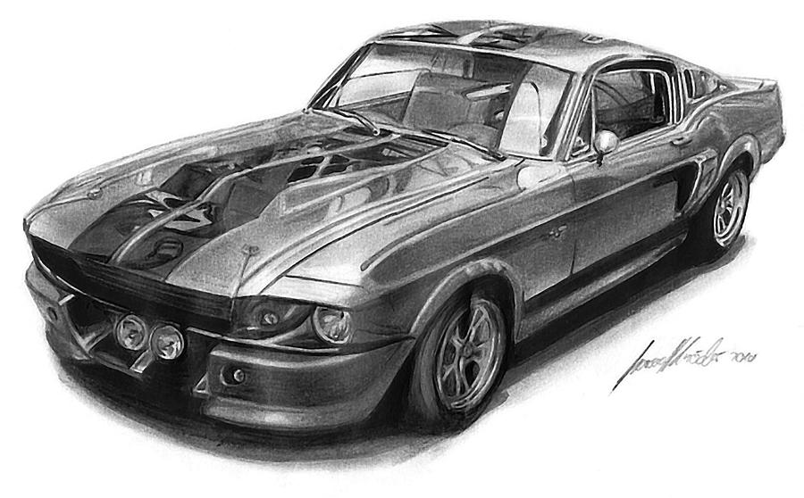 Mustang GT 500 Eleanor by LowriderGirl on deviantART