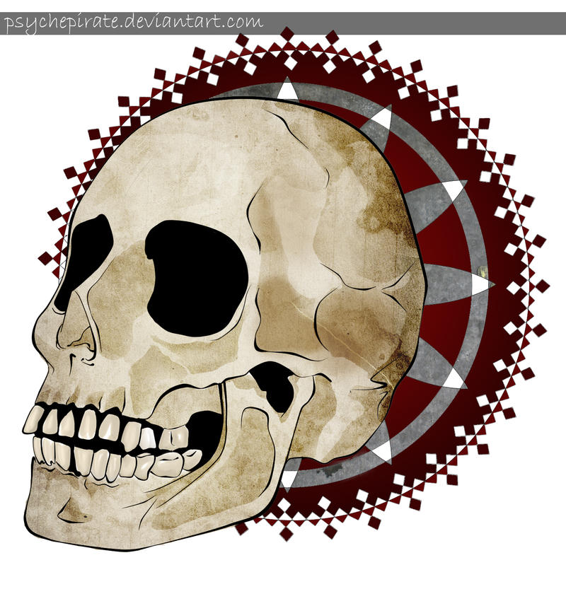 Skull Tattoo Colour By Psychepirate On Deviantart Tattoo Colour Dim