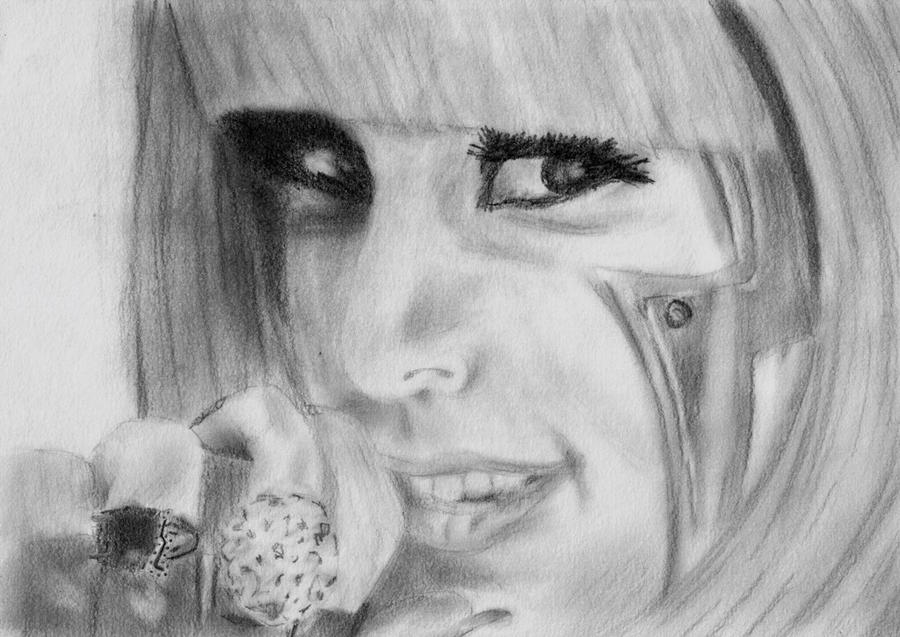 Lady Gaga Drawing. lady gaga drawing by ~natalii11 on deviantART