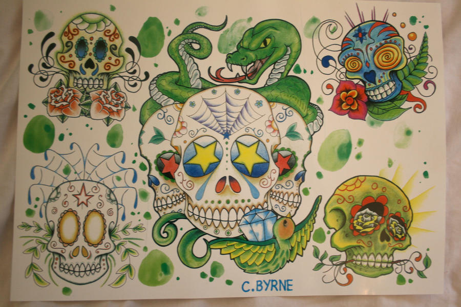 Skull Flash Sheet by itchysack on deviantART