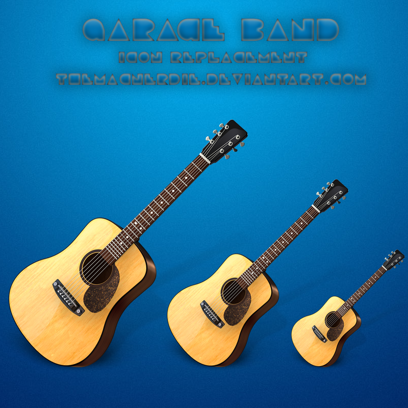 Nice Guitar icon : Garage Band icon for replacement