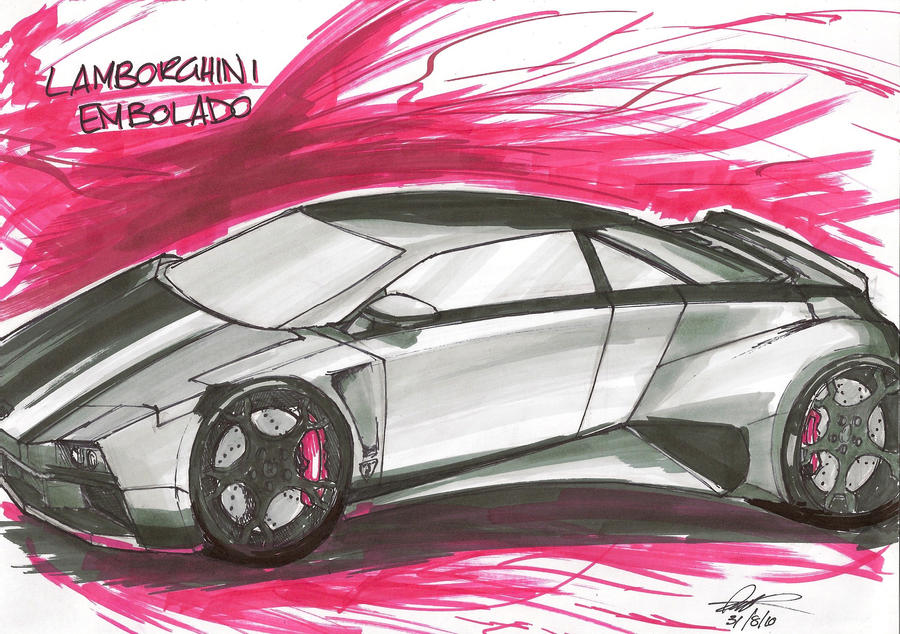 Lamborghini Embolado Sketch by Soulr4v3n on deviantART