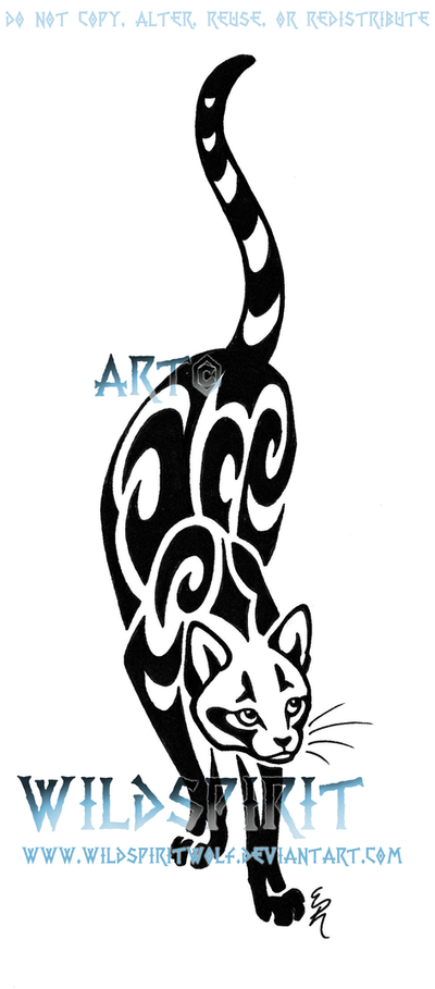 Prowling Cat Tattoo by WildSpiritWolf on deviantART