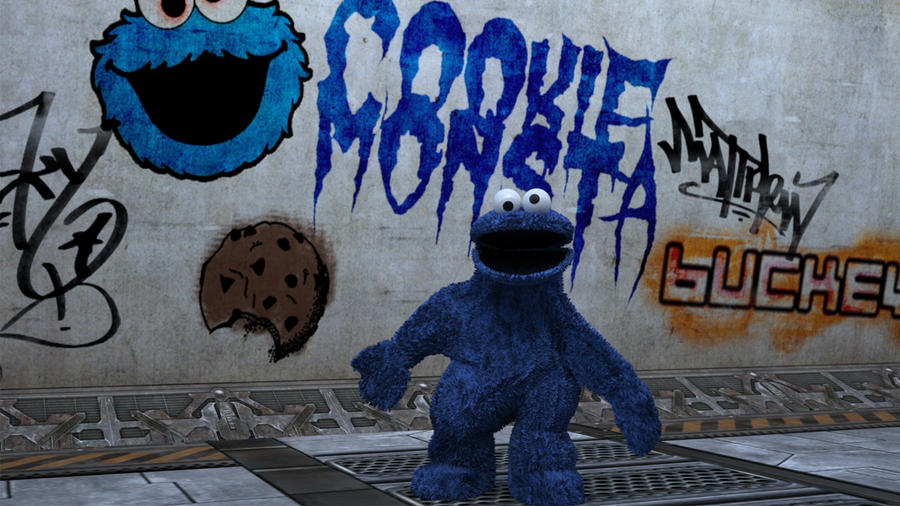 Cookie Monsta3 wallpaper > 3d Papel de parede > 3d Fondos 