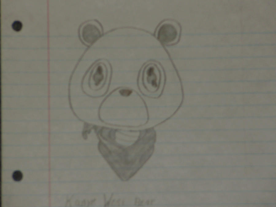 kanye west bear background. Kanye+west+ear+drawings