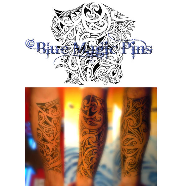 Maori-polynesian tattoo arm by ~anchica on deviantART
