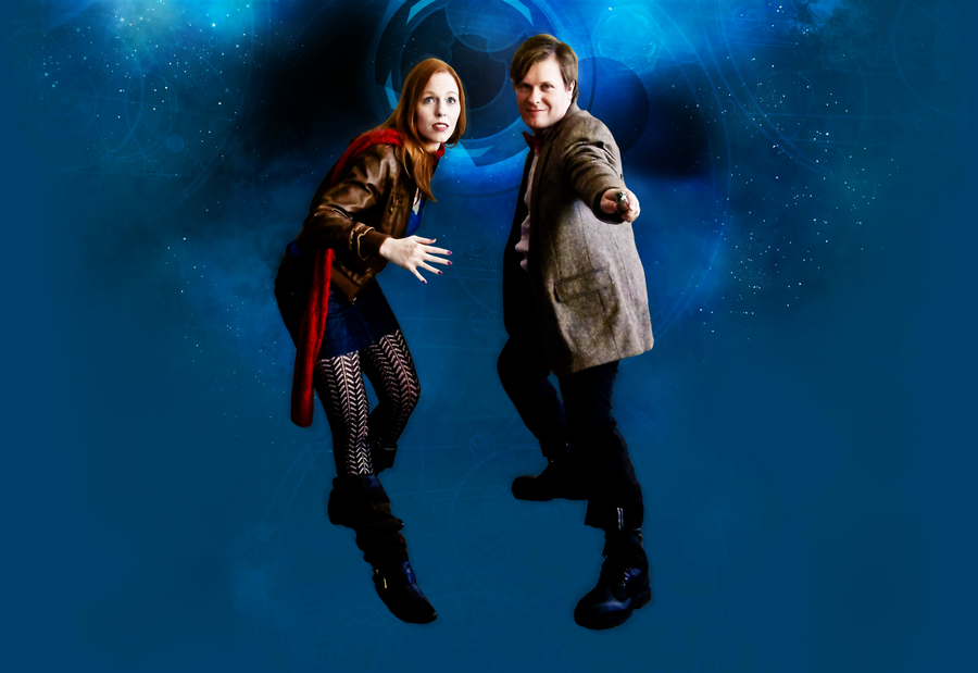 The Doctor and Amy Pond by freyalise on deviantART