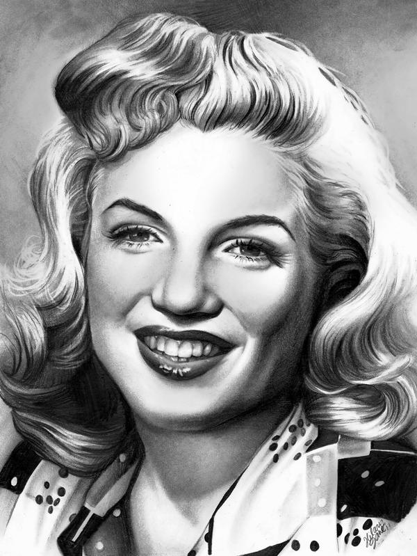 Marilyn Monroe Young by