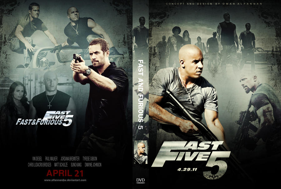 Fast Five Cover 1 by