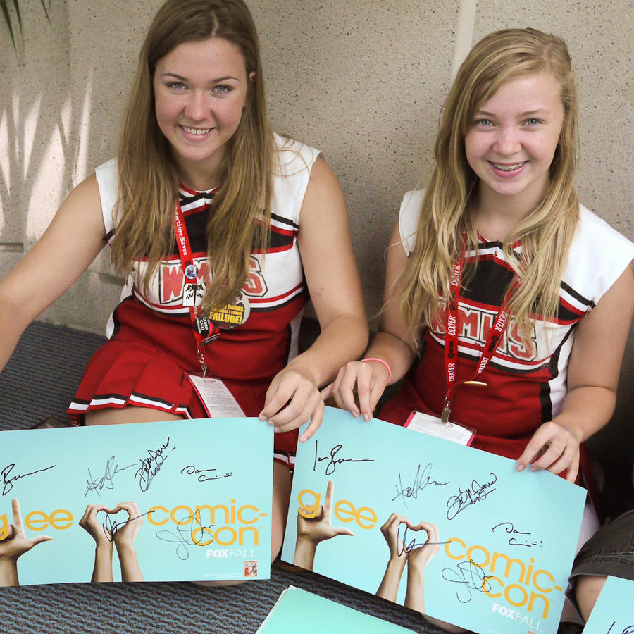 Cheerleaders On Glee