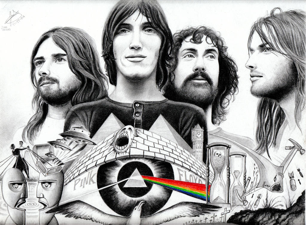 58 ilustraciones de Pink Floyd