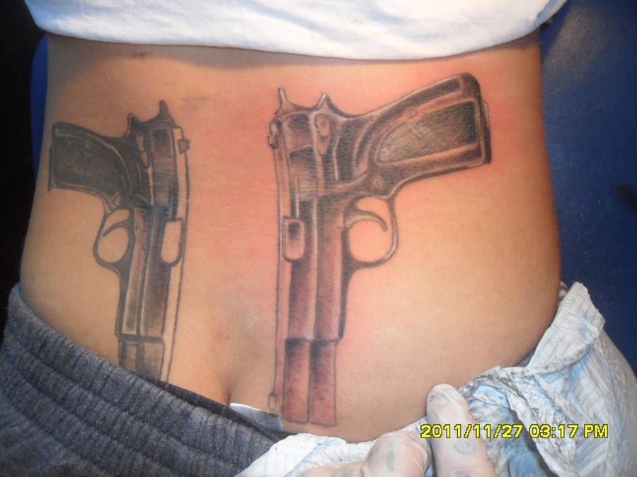 gun tattoos by daidavies on deviantART