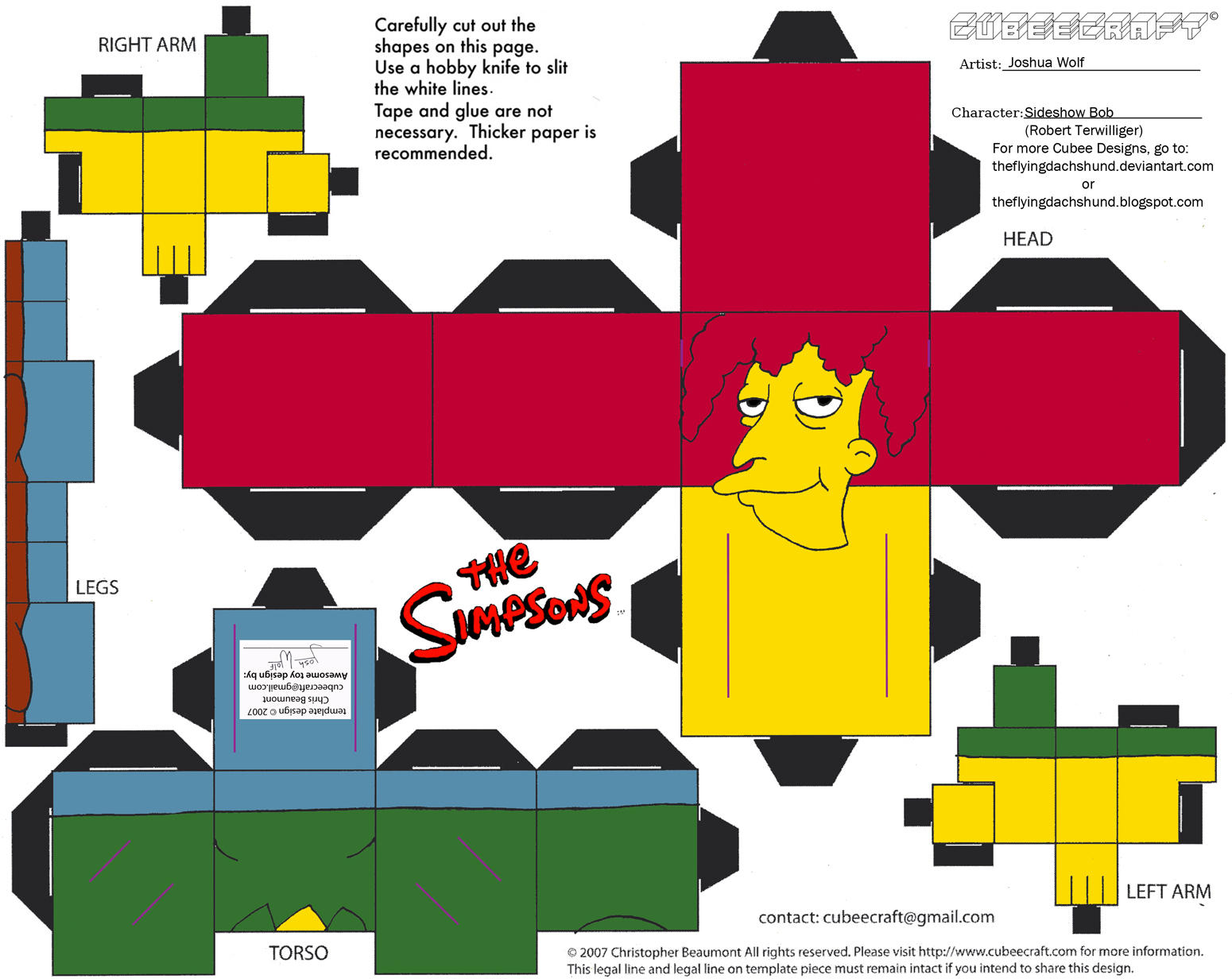 Cubeecraft de los Simpson.