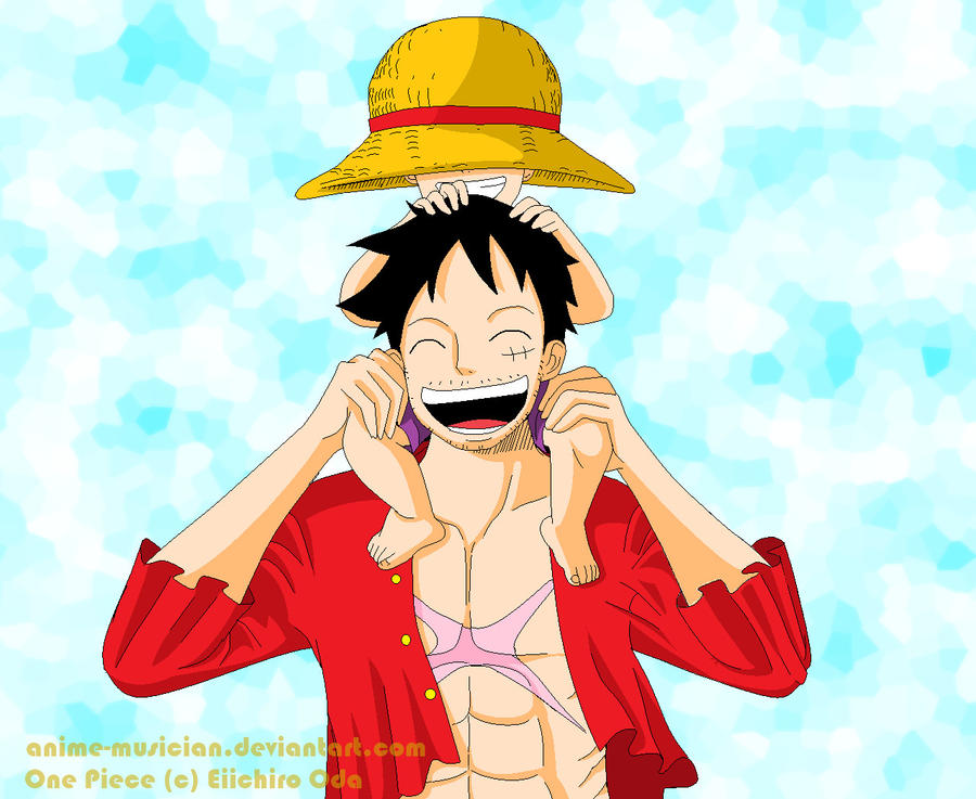 Luffy and Son by anime-musician on DeviantArt