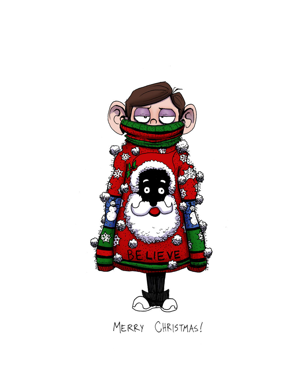 free ugly holiday sweater clip art - photo #44