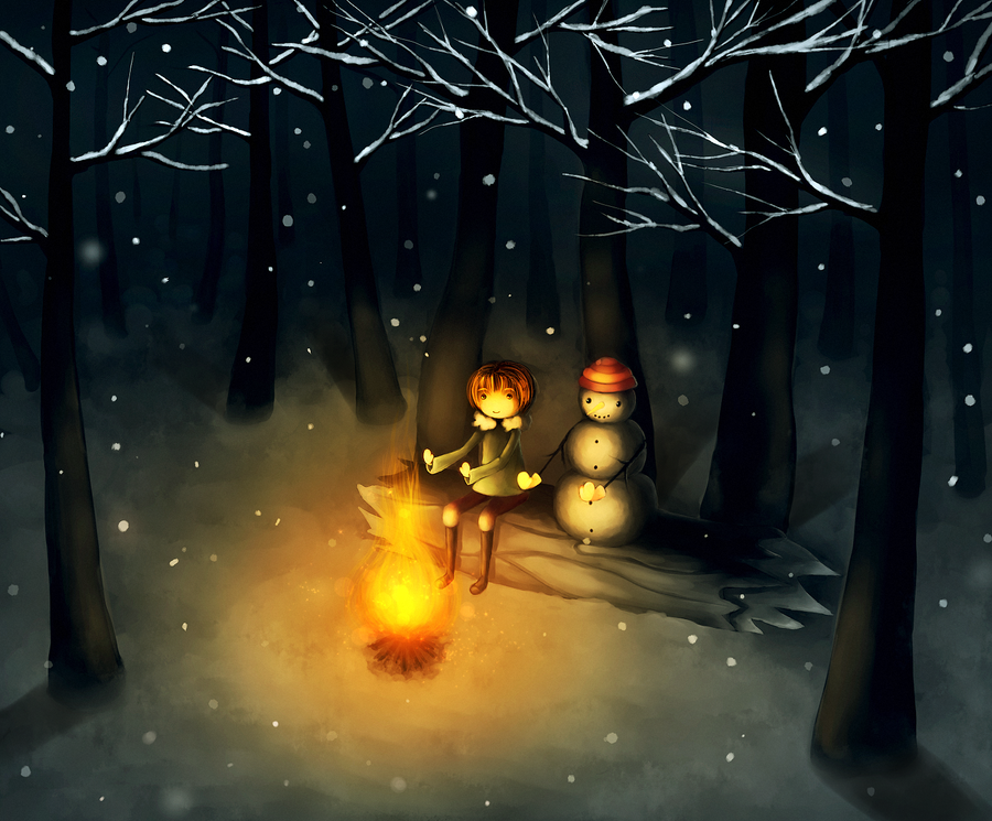 Cold Night by CuteReaper on DeviantArt
