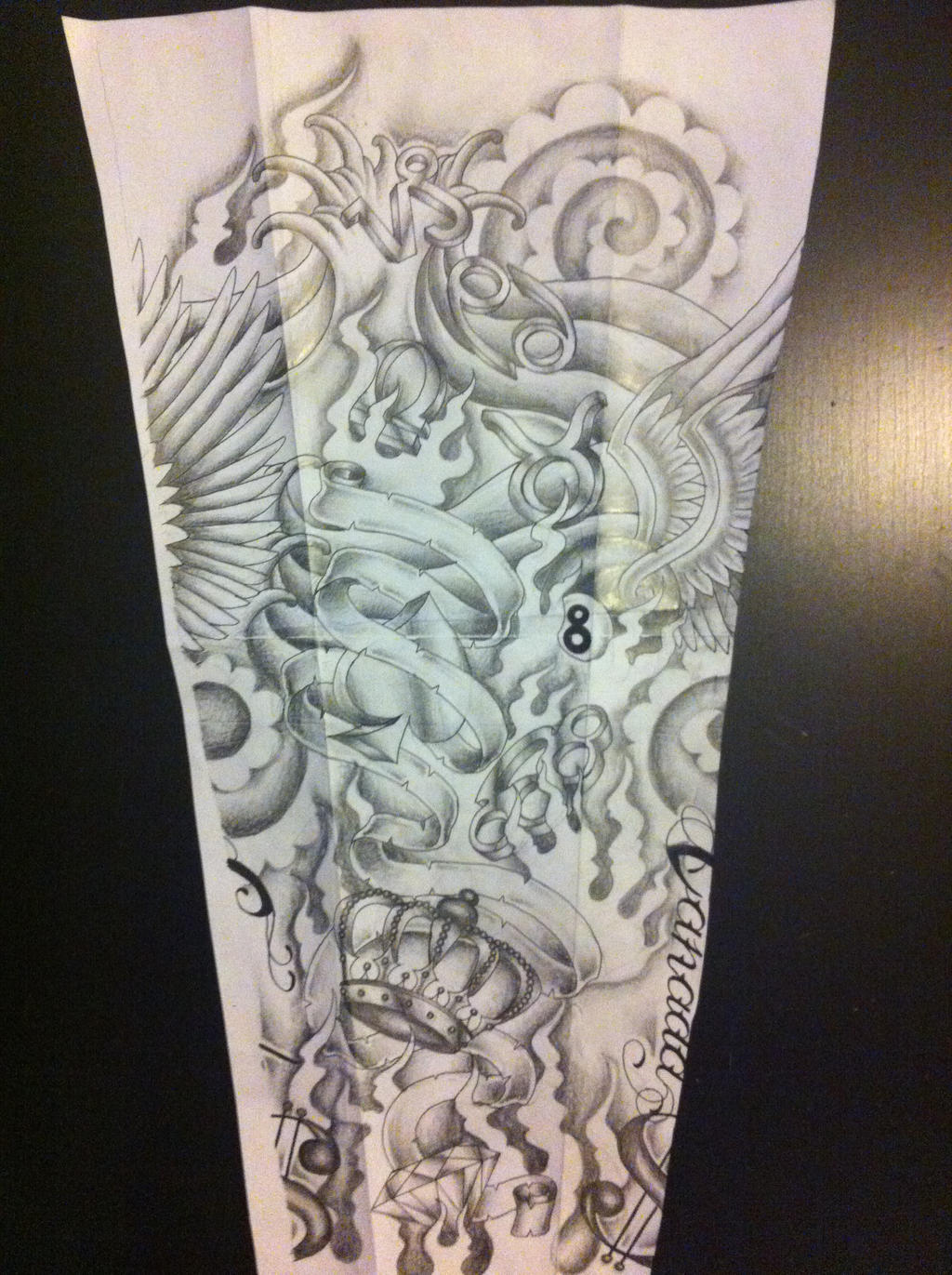 sleeve tattoo design by tattoosuzette designs interfaces tattoo design ...