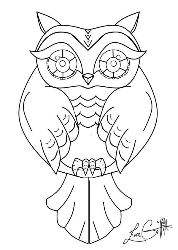 Owl-Design by Tetra-Triforce on DeviantArt