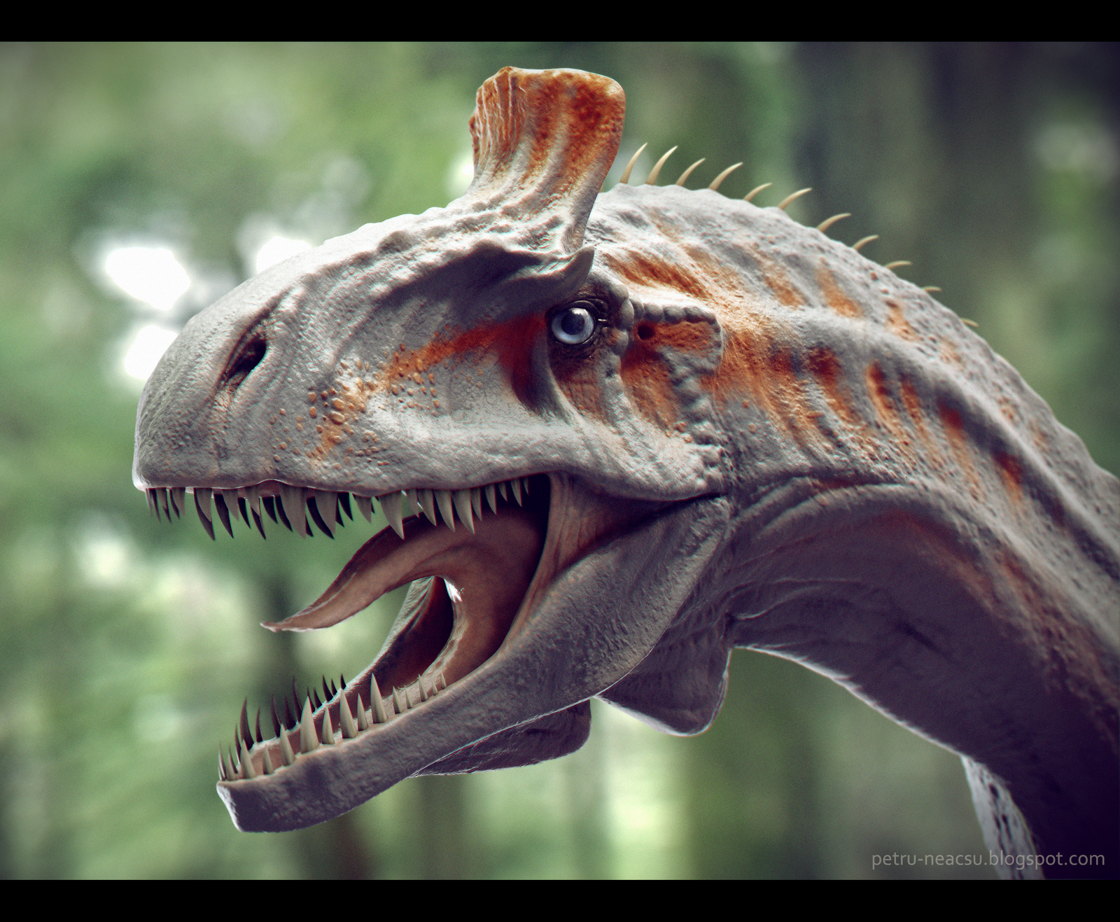 Cryolophosaurus by Shaka-zl on DeviantArt