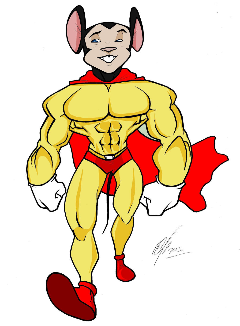 clip art mighty mouse - photo #22